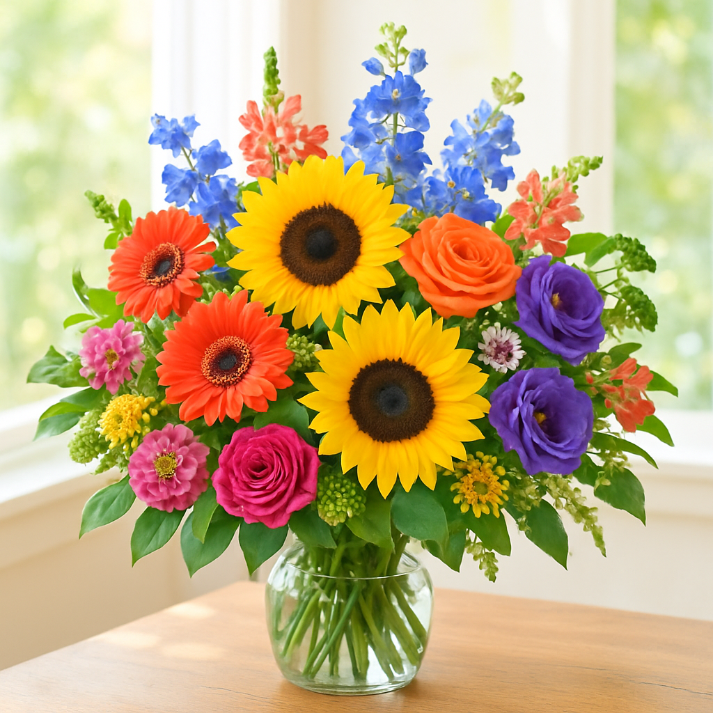 A beautiful flower arrangement