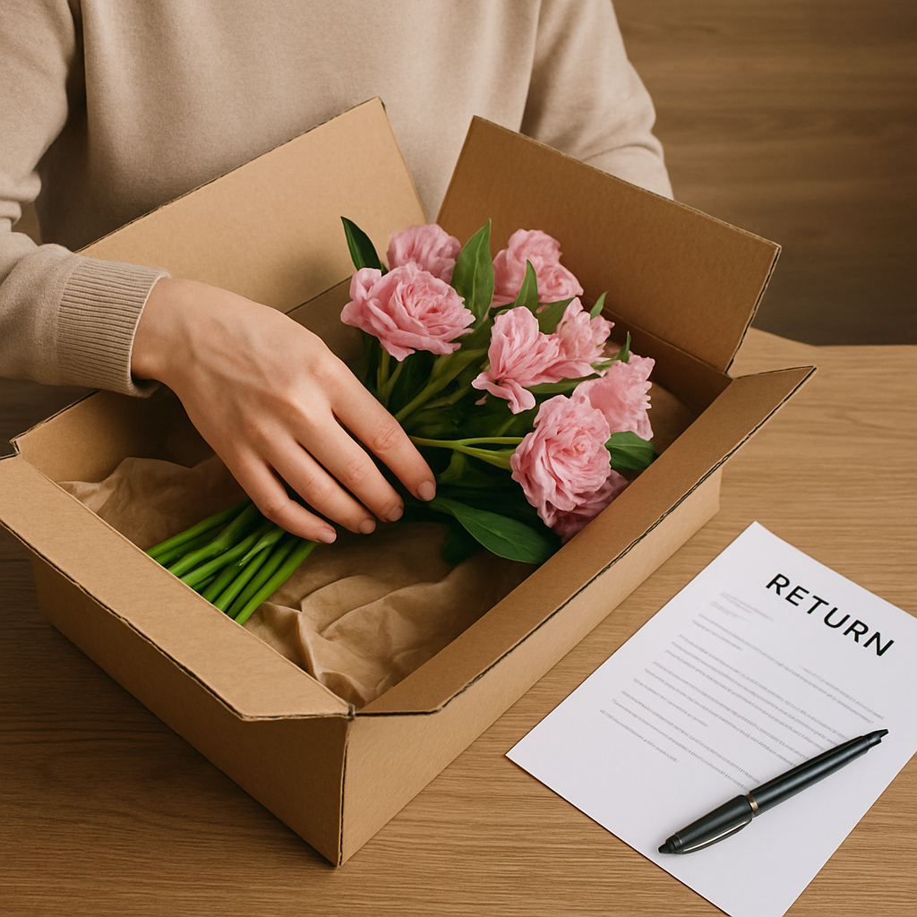 Returning flowers